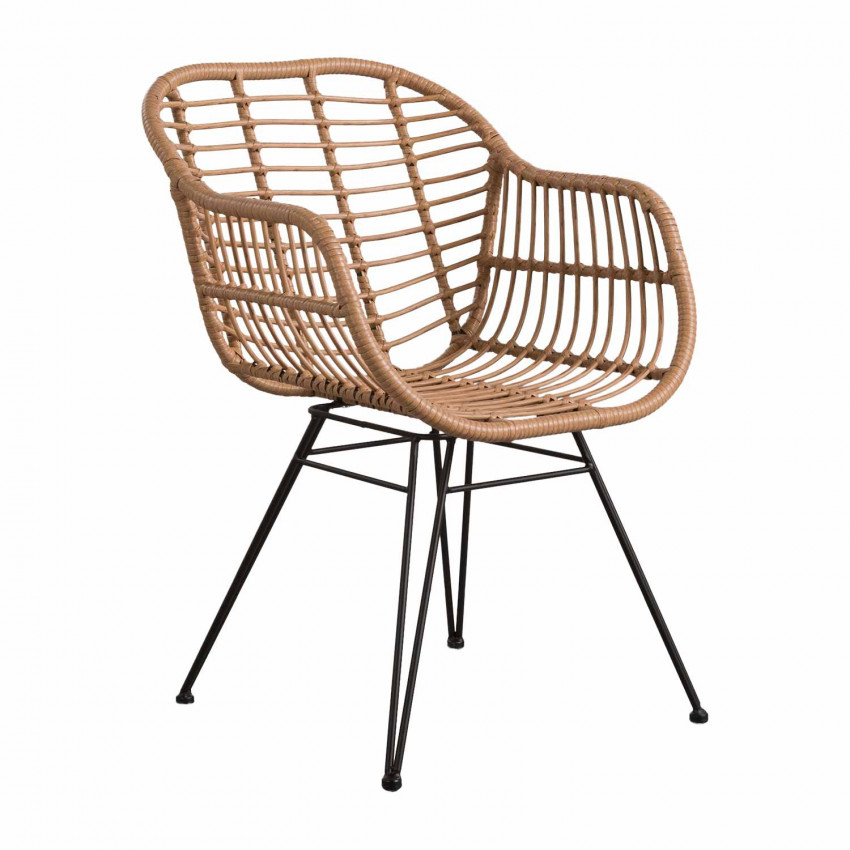 Silla Ratán Kailua 56x64x81cm Thinia Home Sillas Mimbre Comedor 1