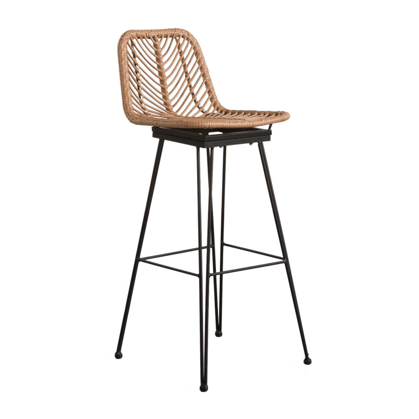 Taburete Ratán Pahoa 43x52x104cm Thinia Home Taburetes 1