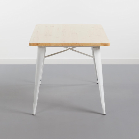 Mesa de Comedor Rectangular Iron Wood 120x80x74cm Thinia Home Mesas de Comedor 3