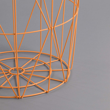 Coffee table round Storage 41x40cm Thinia Home