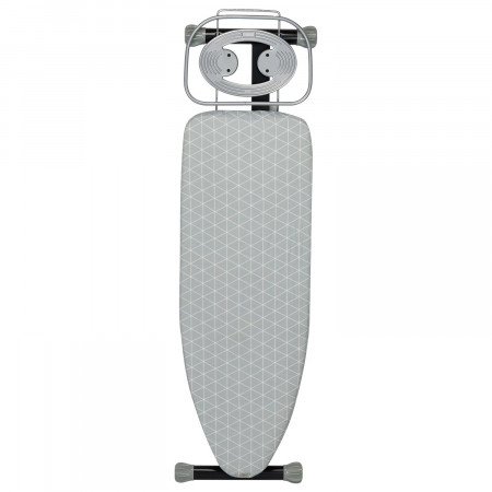 Metal folding ironing board with 7house shelf | Light ironing board with adjustable height | Coffee table