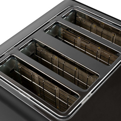Pack Desayuno Exprimidor Eléctrico y Tostadora Negro/Plata Dayron Electrodomésticos 5
