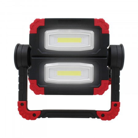 Sinal de emergência quadrado portátil com 2 modos de iluminação Preto/Vermelho 7500K 20000H 7hSevenOn Tomada 1