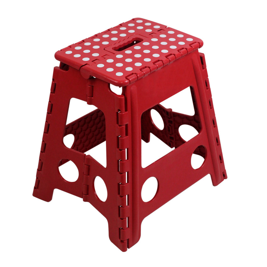 Taburete Plegable Grande 38,5x31,5x39cm 7house Sillas de Jardín 7