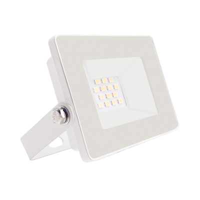 Proyector LED 10W Ultraslim de Exterior IP65 Orientable Blanco 4000K 30000H 7hSevenOn Proyectores LED para Exterior 1