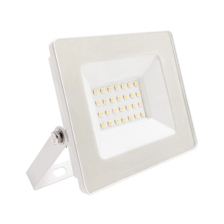 Holofote LED 20W Ultraslim IP65 Holofote Exterior Branco 4000K 30000H 7hSevenOn Holofotes LED 1