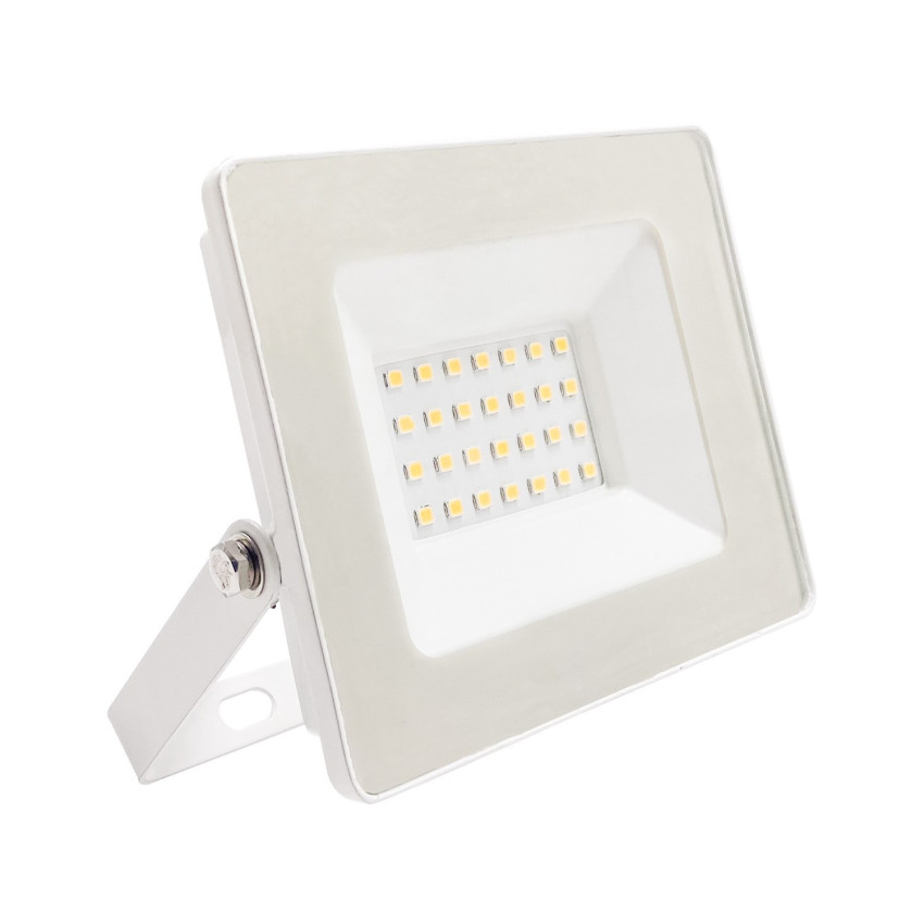 Holofote LED 20W Ultraslim IP65 Holofote Exterior Branco 4000K 30000H 7hSevenOn Holofotes LED 1