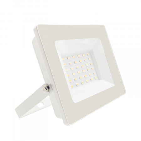 Proyector LED 30W Ultraslim de Exterior IP65 Orientable Blanco 4000K 30000H 7hSevenOn Proyectores LED 1