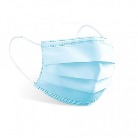 Embalagem 500 máscaras de higiene não reutilizáveis Azul O91 Health 2