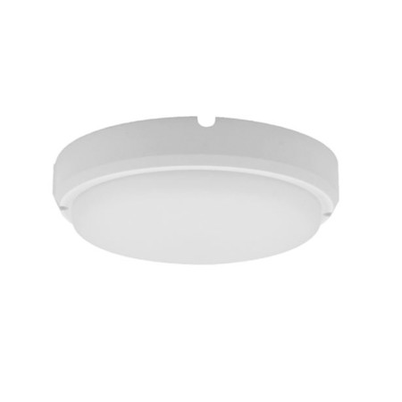 Candeeiro de parede exterior LED redondo 15W 1500lm Branco 4000K 20000H 7hSevenOn Premium Candeeiros de parede exteriores 1