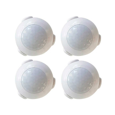 Conjunto de 4 sensores de movimento Wi-Fi com notificação através de smartphone/aplicação « 7hSevenOn Home » Câmaras e Sensores 