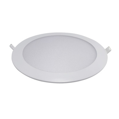 Ultraslim LED-Downlight, rund, 18 W, 1440 lm, Ø 22,5 cm, 4000 K, Weiß, 40.000 h, 7hSevenOn Einbau-Downlight 2