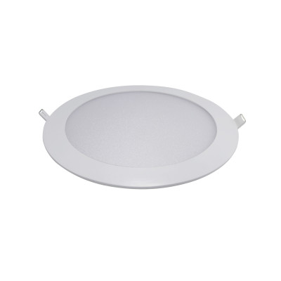 Ultraslim LED-Downlight, rund, 12 W, 900 lm, Ø 17 cm, 4000 K, Weiß, 40.000 h, 7hSevenOn Premium Einbau-Downlight 2