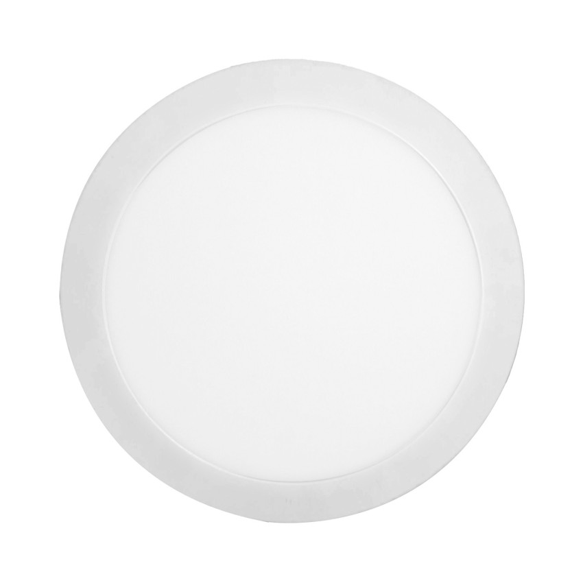 Runde LED-Aufbau-Downlight, 18 W, 1440 lm, Ø 22,5 cm, 4000 K, Weiß, 40.000 h, 7hSevenOn, Aufbau-Downlight 1