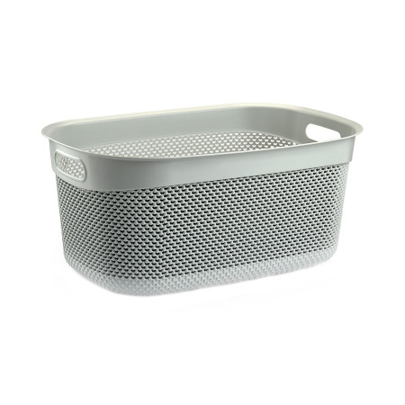 Cesta Alta Rectangular 33 Litros 7house Ordenación Baño 1