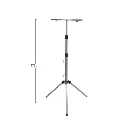 Trípode Telescópico con 2x20W Proyectores LED de Exterior Orientable Aluminio 4000K 7hSevenOn Outdoor Proyectores LED 3