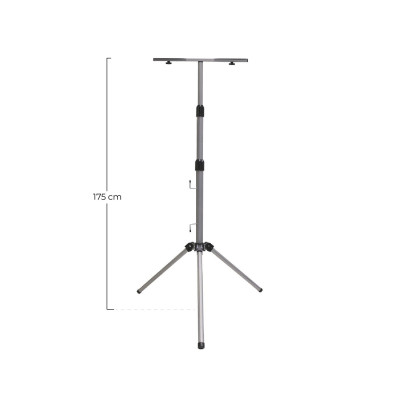 Trípode Telescópico con 2x20W Proyectores LED de Exterior Orientable Aluminio 4000K 7hSevenOn Outdoor Proyectores LED para Exter