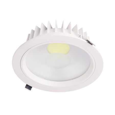 Luminária de embutir LED redonda 18W 1539lm Ø20cm 4000K Branco Eilen Luminária de embutir 1