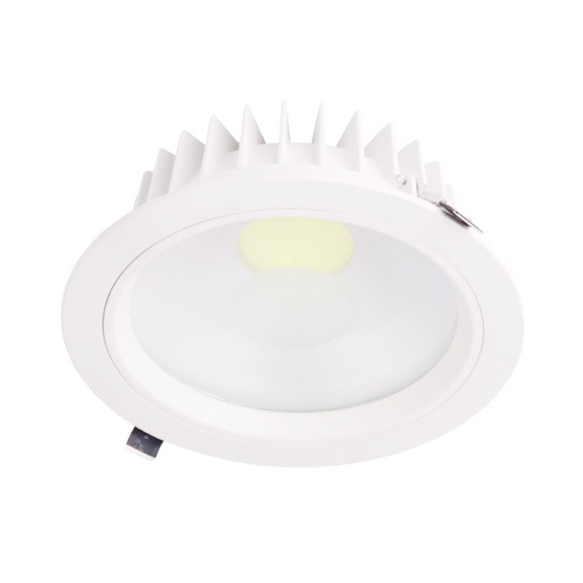 Downlight LED redondo de encastrar 15W 1080lm Ø16cm 4000K Branco Eilen Downlight de encastrar 1