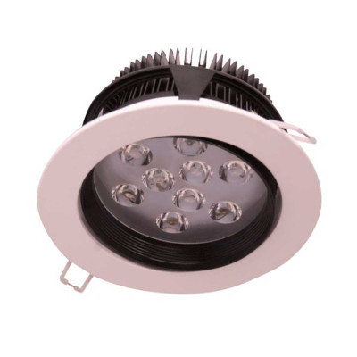 Projetor redondo de encastrar LED 9W 700lm Ø13cm Eilen Downlight Recessed 3