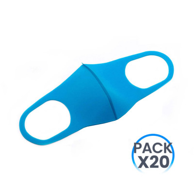 Conjunto de 20 máscaras reutilizáveis para crianças O91 Saúde 3