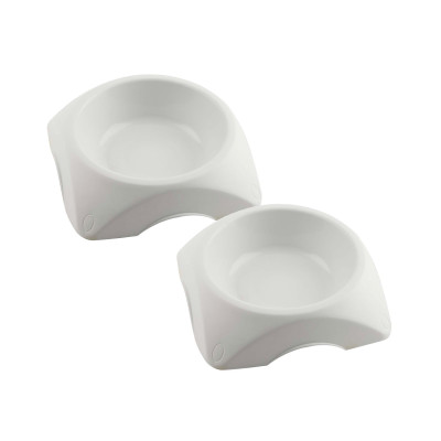 Pack 2 Comedouros para cães 1,2 litros BAMA Comedouros para cães e gatos 1