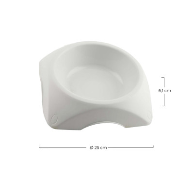 Pack 2 Comedouros para cães 1,2 litros BAMA Comedouros para cães e gatos 2