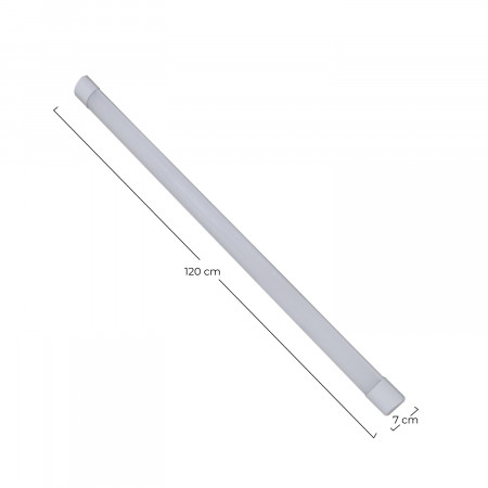 Regleta LED Tubo L13 1x36W 3240lm 4000K 25000H Nine&One Pantallas y Regletas LED 2