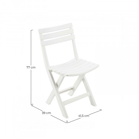 Pack 2 Sillas Plegables de Resina Birki 41.5x39x77cm Progarden Sillas y Sillones de Exterior 2 Pack 2 Sillas Plegables de Resina Birki 41.5x39x77cm Progarden Sillas y Sillones de Exterior 2
