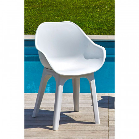 Silla de Resina Ghibli 81x55x45.5cm Progarden Sillas de Comedor 2 Silla de Resina Ghibli 81x55x45.5cm Progarden Sillas de Comedor 2