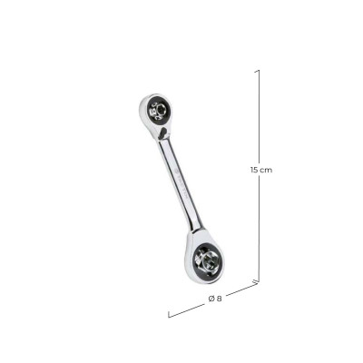 Llave Carraca Multiuso 16 en 1 Tactix Herramientas 2