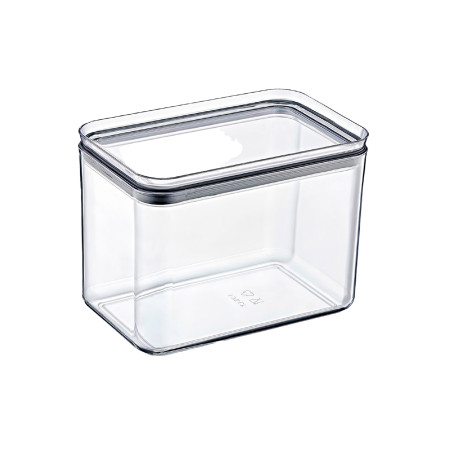 Set 7 Recipientes Herméticos para Alimentos Pequeños y Medianos, de formas Rectangulares y Redondas 7house Accesorios de Cocina 