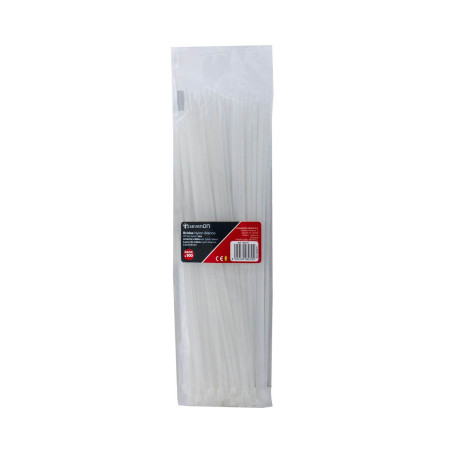 Conjunto de 100 braçadeiras de nylon 300x3.6mm 7hSevenOn Ferramentas 9