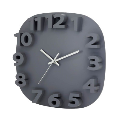 Reloj de Pared Moderno 3D 30x30cm Thinia Home Relojes de Pared 6