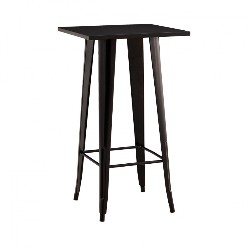 Mesa Auxiliar Alta Cuadrada Strong 60x60x105cm Thinia Home Mesitas de Noche y Auxiliares 1
