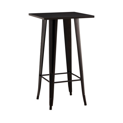 Mesa Auxiliar Alta Cuadrada Strong 60x60x105cm Thinia Home Mesitas de Noche y Auxiliares 1