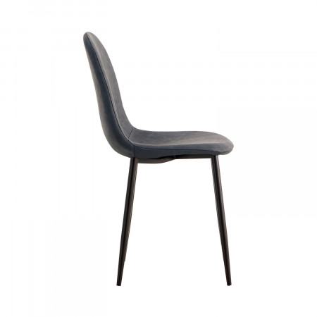 Silla de Comedor de Piel Mera 56x44x87.5cm Thinia Home Sillas de Comedor de Diseño 3 Silla de Comedor de Piel Mera 56x44x87.5cm Thinia Home Sillas de Comedor de Diseño 3