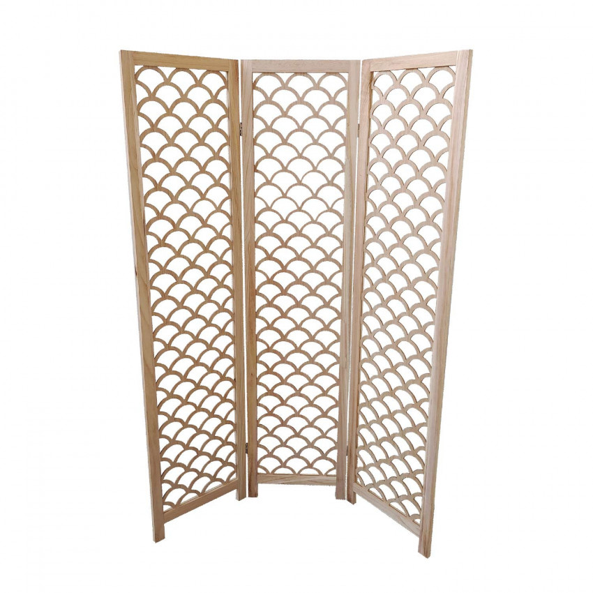 Biombo de Madera Kapalua 2x120x170cm 7house Biombos 1