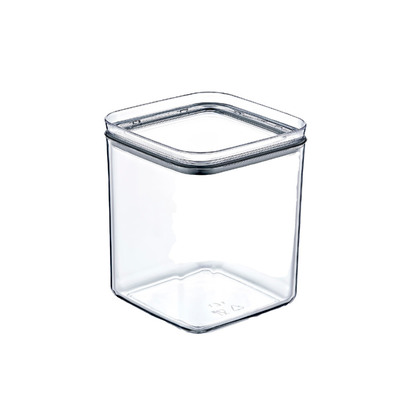 Recipiente Hermético para Alimentos Mediano Cuadrado 10.5x10.5x13cm 7house Accesorios de Cocina 1