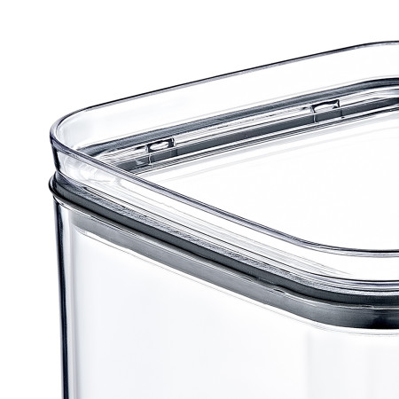 Recipiente Hermético para Alimentos Mediano Cuadrado 10.5x10.5x13cm 7house Accesorios de Cocina 3