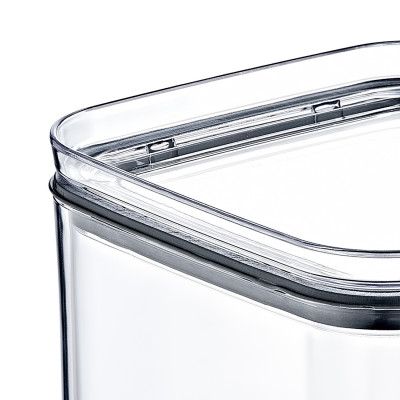 Recipiente Hermético para Alimentos Mediano Cuadrado 10.5x10.5x13cm 7house Accesorios de Cocina 3