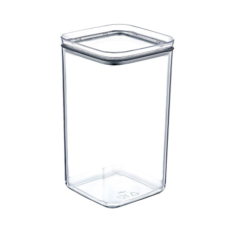 Recipiente Hermético para Alimentos Grande Cuadrado 10.5x10.5x19cm 7house Accesorios de Cocina 1