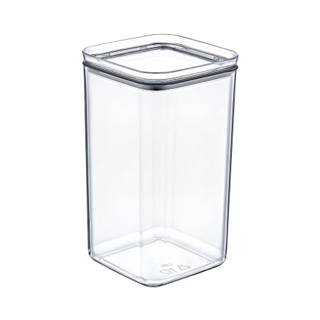 Pack 3 Recipientes Herméticos para Alimentos Grandes Cuadrados 10.5x10.5x19cm 7house Accesorios de Cocina 2