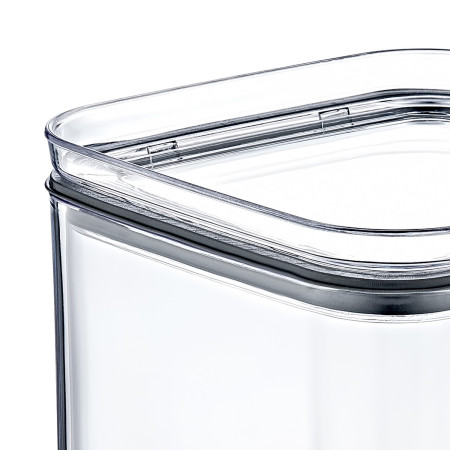 Pack 3 Recipientes Herméticos para Alimentos Grandes Cuadrados 10.5x10.5x19cm 7house Accesorios de Cocina 4