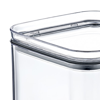 Pack 3 Recipientes Herméticos para Alimentos Grandes Cuadrados 10.5x10.5x19cm 7house Accesorios de Cocina 4