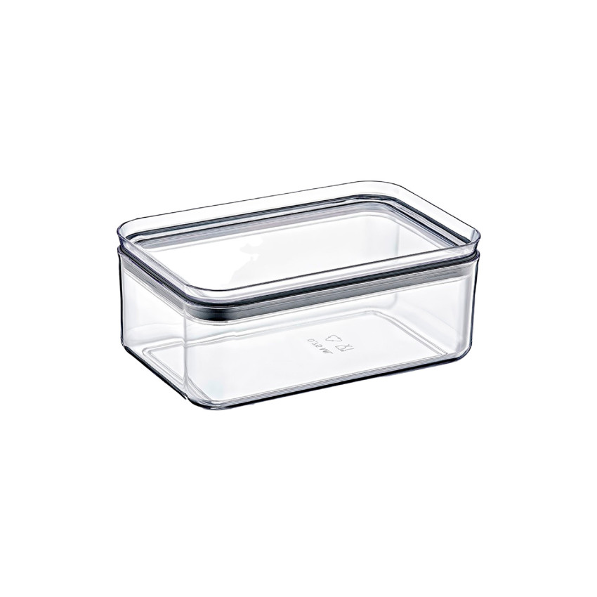 Recipiente hermético pequeno e retangular para alimentos 10.5x16.5x7.5cm 7house Acessórios de cozinha 1