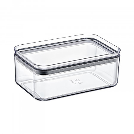 Pack 3 Recipientes Herméticos para Alimentos Pequeño Rectangular 10.5x16.5x7.5cm 7house Accesorios de Cocina 2