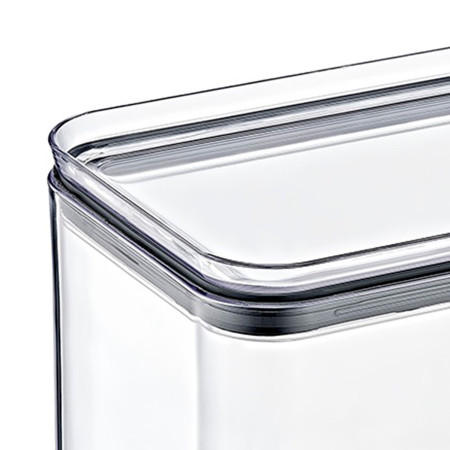 Recipiente Hermético para Alimentos Mediano Rectangular 10.5x16.5x13cm 7house Accesorios de Cocina 3
