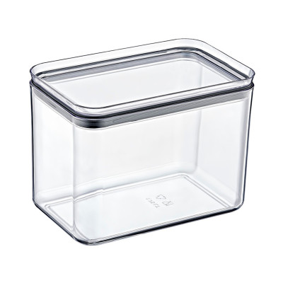 Pack 3 Recipientes Herméticos para Alimentos Medianos Rectangulares 10.5x16.5x13cm 7house Accesorios de Cocina 2