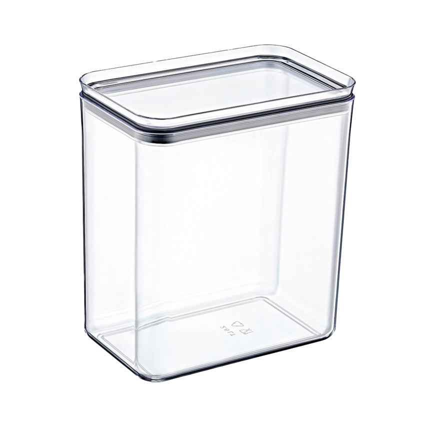 Recipiente hermético para guardar alimentos Retangular grande 10.5x16.5x19cm 7house Acessórios de cozinha 1